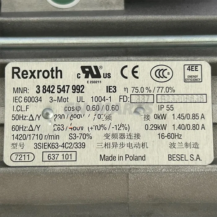 Rexroth 3842547992 3S