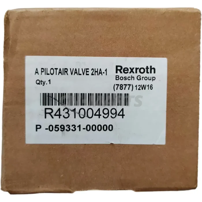 Rexroth A PILOTAIR VALVE 2HA-1 R431004994