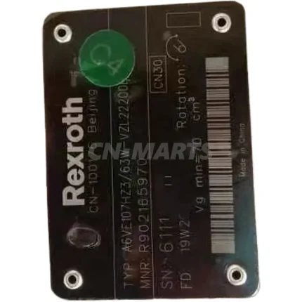 Rexroth A6VE107HZ3/63W-VZL222 R902186970