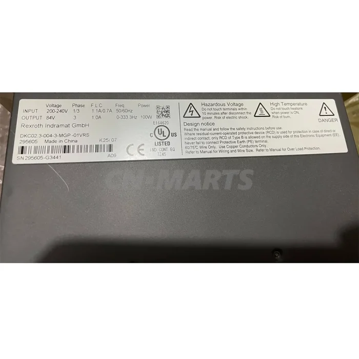 Rexroth DKC02.3-004-3-MGP-01VRS