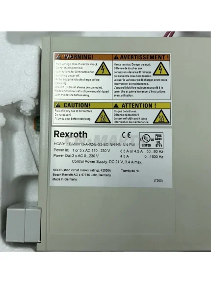 Rexroth HCS01.1E-W0013-A-02-E-S3-EC-NN-NN-NN-FW