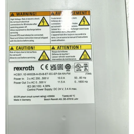 Rexroth HCS01.1E-W0028-A-03-B-ET-EC-EP-S4-NN-FW