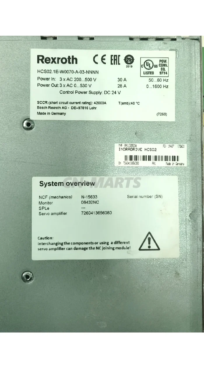 Rexroth HCS02.1E-W0070-A-03-NNNN
