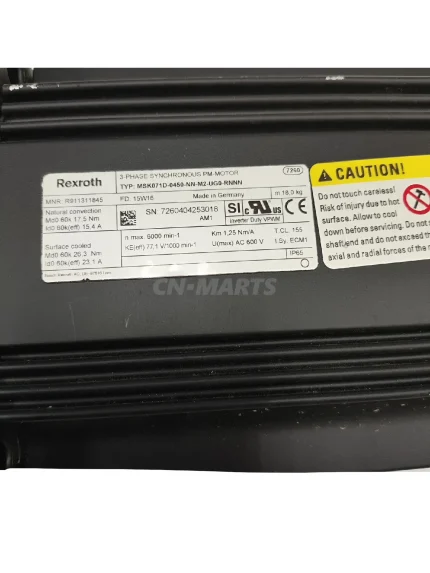 Rexroth MSK071D-0450-NN-M2-UGO-RNNN R911311845