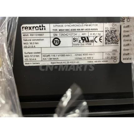 Rexroth MSK100C-0300-NN-M1-AG0