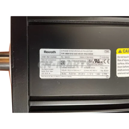 Rexroth MSK101D-0200-NN-M1-RG2-NNNN R911332590