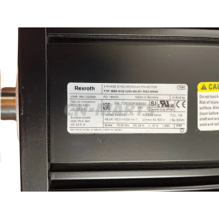Rexroth MSK101D-0200-NN-M1-RG2