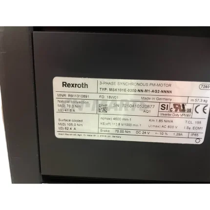 Rexroth MSK101E-0300-NN-M1-AG2