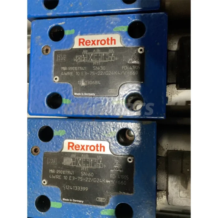 Rexroth R9001071941 4WRE 10 E3-75-22/G24K4/V-660
