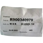 Rexroth R900340979 MSR 20KE05-1X/