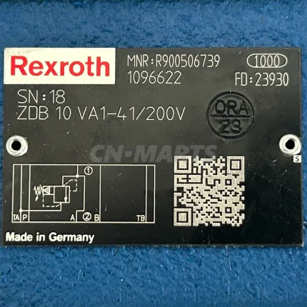Rexroth R900506739 Z ZDB10VA1-4X/200V