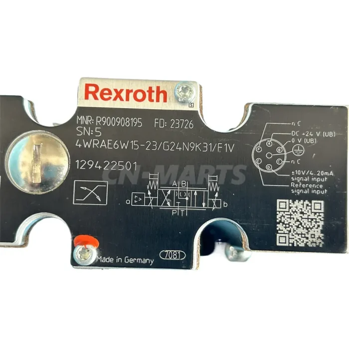 Rexroth R900908195 4WRAE6W15-23/G24N9K31/F1V