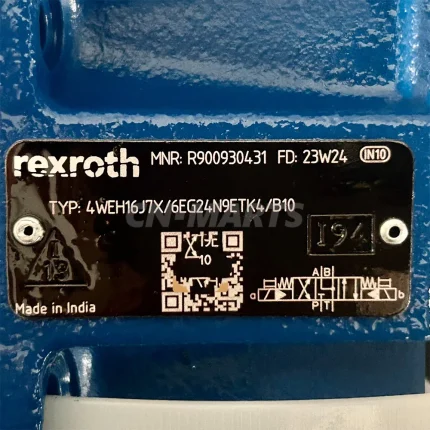 Rexroth R900930431 4WEH16J7X/6EG24N9ETK4/B10