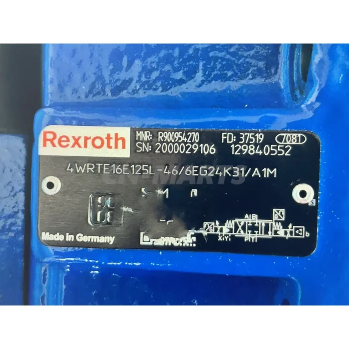 Rexroth R900954270 4WRTE16E125L-46/6EG24K31/A1M