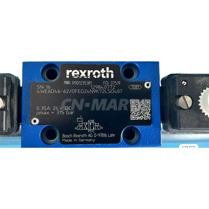 Rexroth R901235381 4WE6D46-6X/OFEG24N9K72LSO407