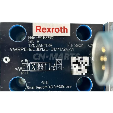 Rexroth R901382312 4WRPEH6C3B12L-31/M/24A1