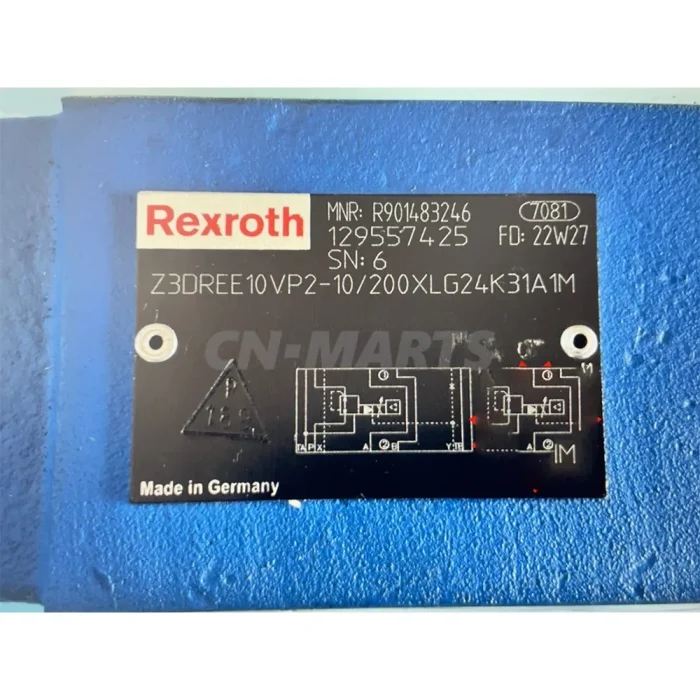 Rexroth R901483246Z3DREE10VP2-10/200XLG24K31A1M