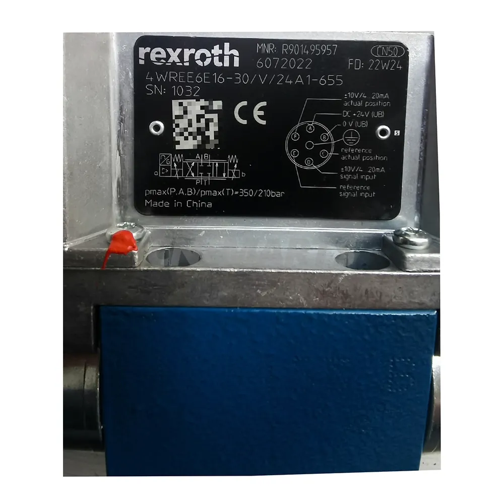 Rexroth R901495957 4WREE6E16-30/V/24A1-655