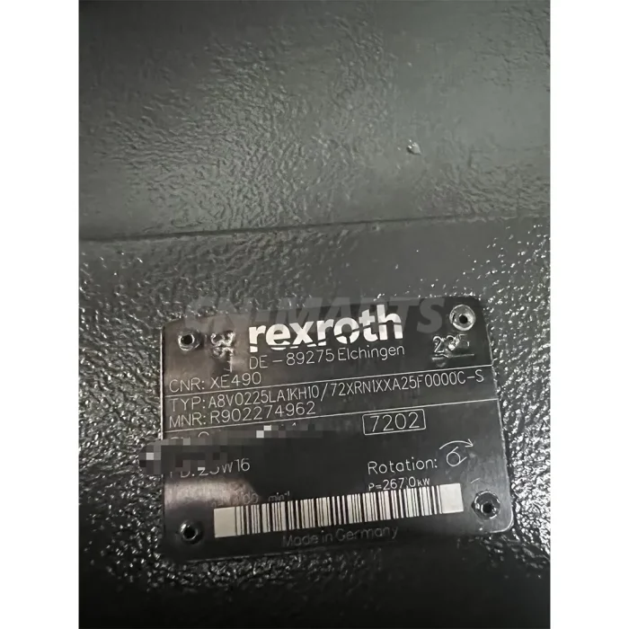 Rexroth R902274962 A8VO225LA1KH10/72XRN1XXA25F0000C-S
