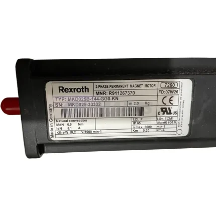 Rexroth R911267370 MKD025B-144-GG0-KN