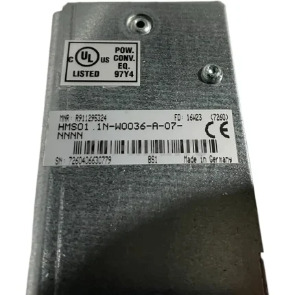 Rexroth R911295324 MS01.1N-W0036-A-07-NNNN