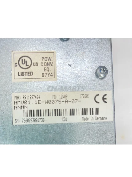 Rexroth R911297424 HMV01.1E-W0075-A-07-NNNN