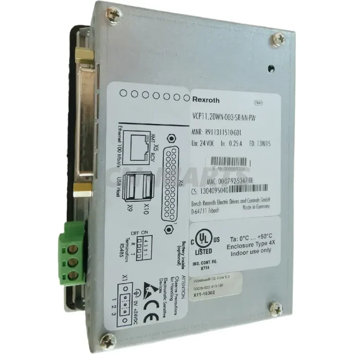 Rexroth R911311510-GD1 VCP11.2DWN-003-SR-NN-PW