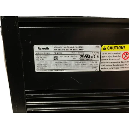 Rexroth R911311629 MSK101D-0300-NN-S1-AG0-NNNN