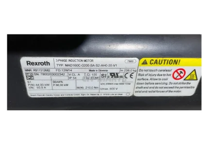 Rexroth R911312682 MAD160C-0200-SA-S2-AH0-35-V1