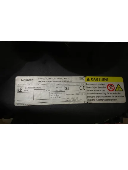 Rexroth R911335742 MSD130B-0150-NN-S1-UK0-05-N-M401