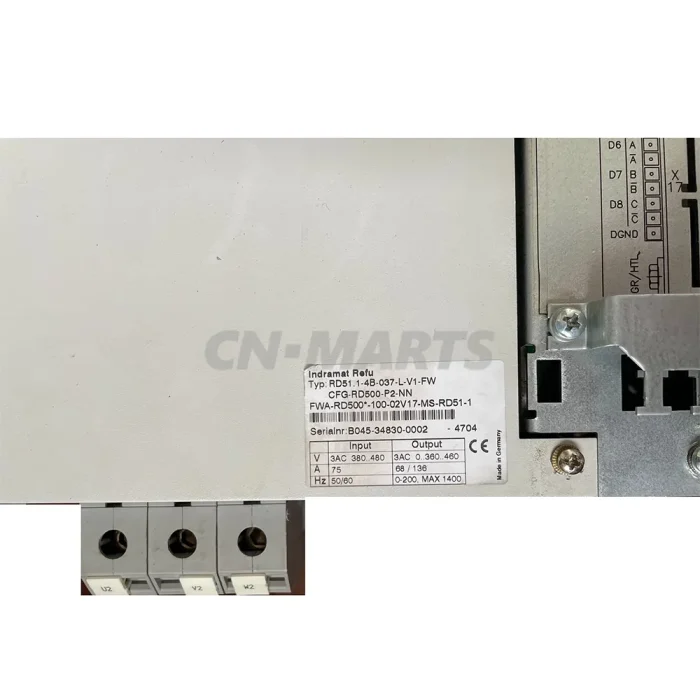 Rexroth RD51.1-4B-037-L-V1-FW