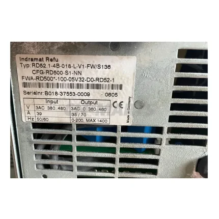 Rexroth RD52.1-4B-018-L-V1-FW/S136