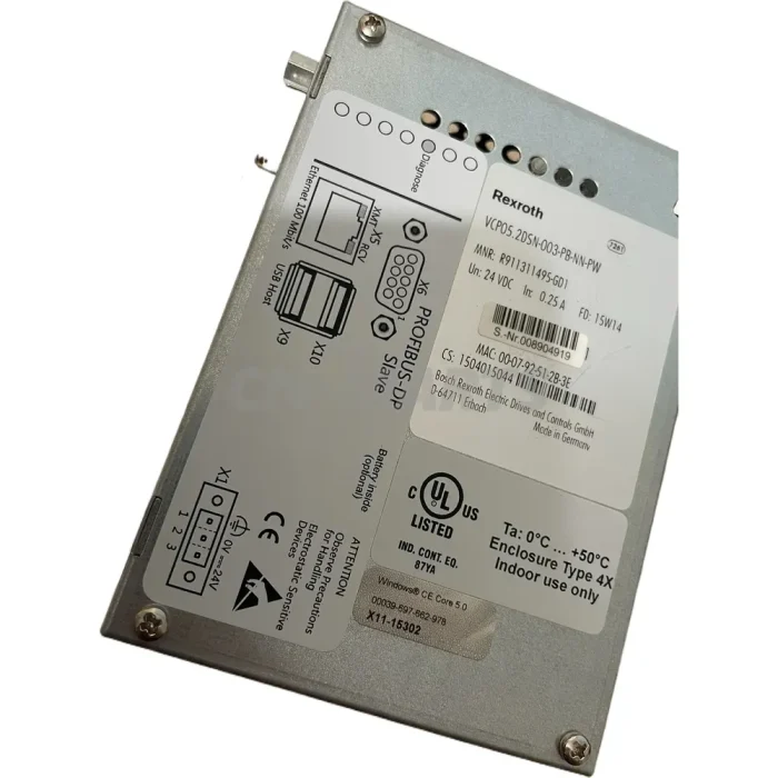 Rexroth VCP05 VCP05.2DSN-003-NN-NN-PW