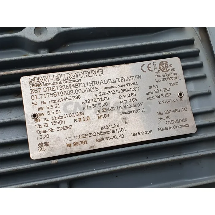 SEW K67 DRE132M4BE11HR/ADB2/