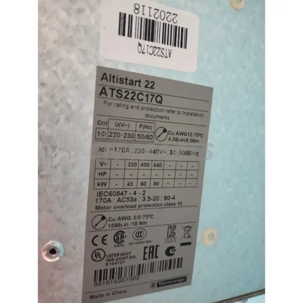 Schneider ATS22C17Q