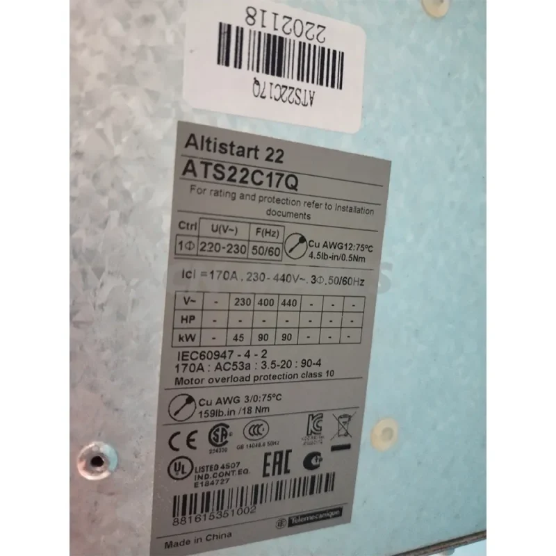 Schneider ATS22C17Q