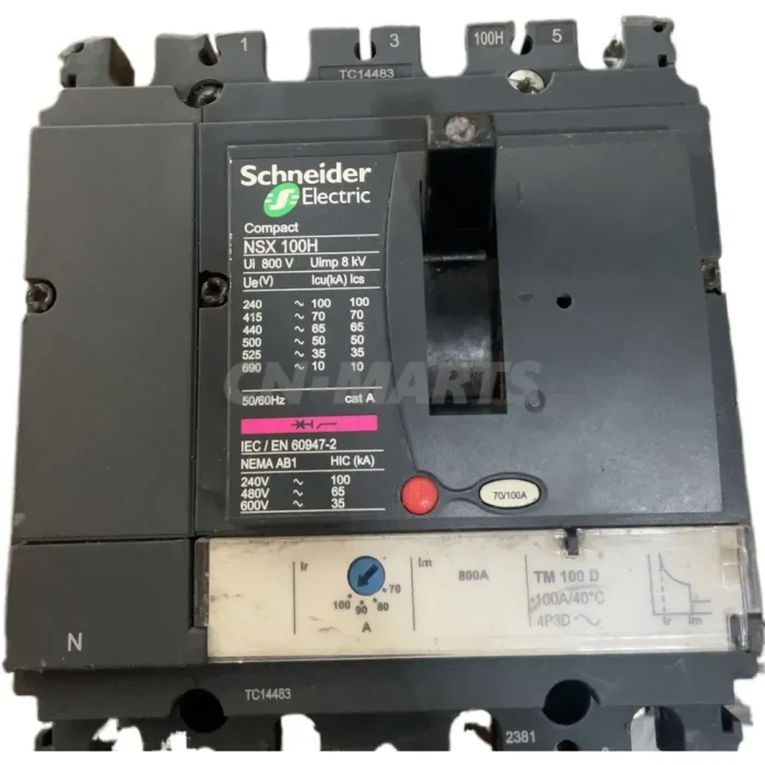 Schneider NSX100 -160-250 F/N/H