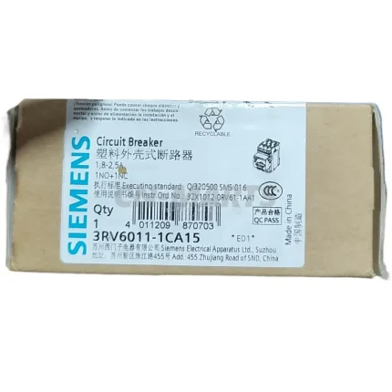 Siemens 3rv6011-1ca15