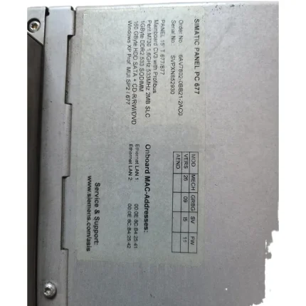Siemens 6AV7802-0BB21-2AC0