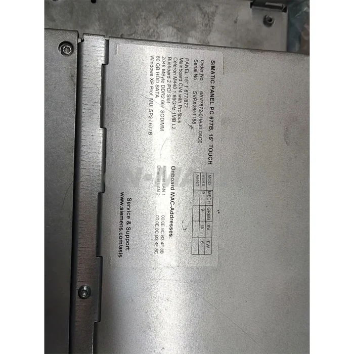 Siemens 6AV7872-0HA30-0AC0