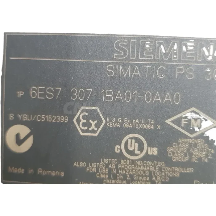 Siemens 6ES7307-1BA01-0AA0