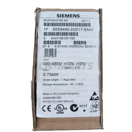 Siemens 6SE6440-2UD17-5AA1