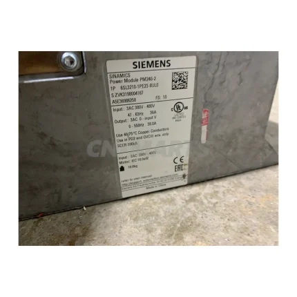 Siemens PM240-2 6SL3210-1PE23-8UL0