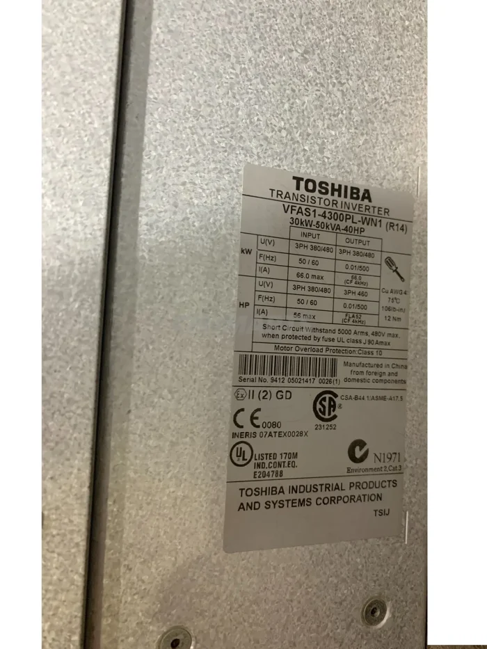 Toshiba VFAS1-4300PL-WN1