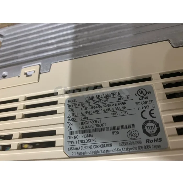 YASKAWA CIMR-AB4A0007FBA