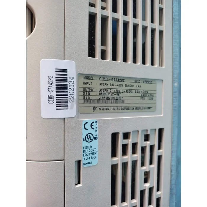 YASKAWA CIMR-G7A42P2
