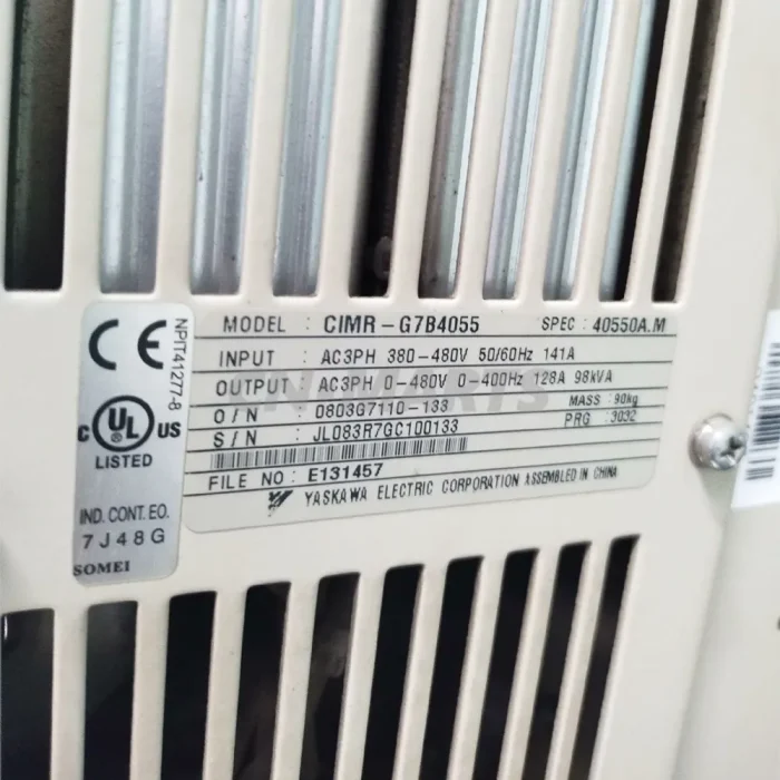 YASKAWA CIMR-G7B4055