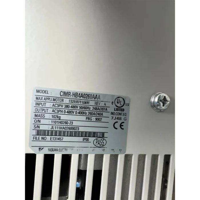 YASKAWA CIMR-HB4A0260AAA