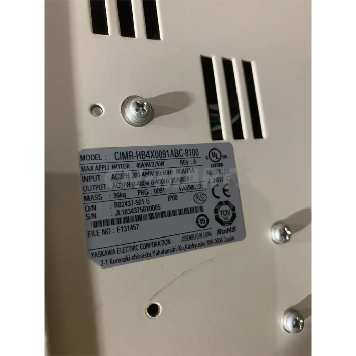 YASKAWA CIMR-HB4X0091ABC-8100