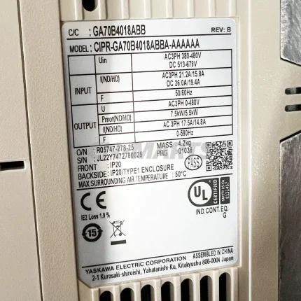 YASKAWA GA70B4018ABB